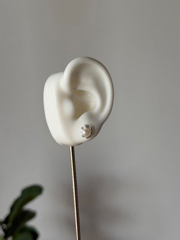 Producto - Aros irregulares + perla - 1