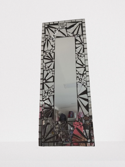 Producto - Espejo rectangular con negro
