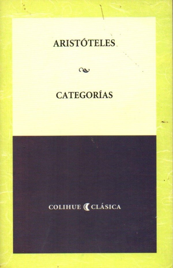 Producto - Aristoteles - Categorias (Colihue)