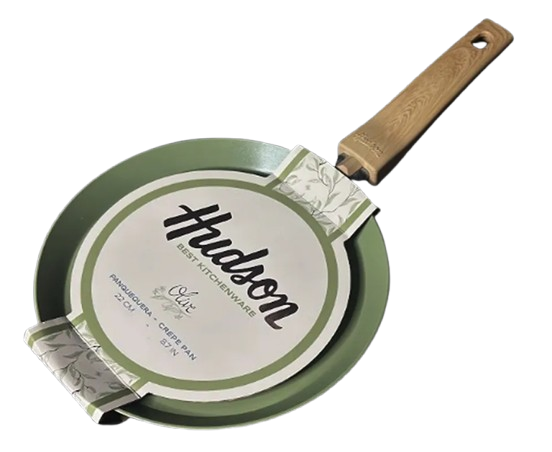 Producto - PANQUEQUERA HUDSON 22CM ALUMINIO OLIVE