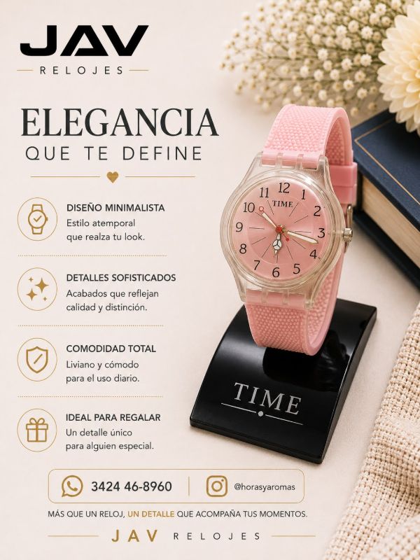 Producto - Reloj Femenino JAV 7 - Marca Time