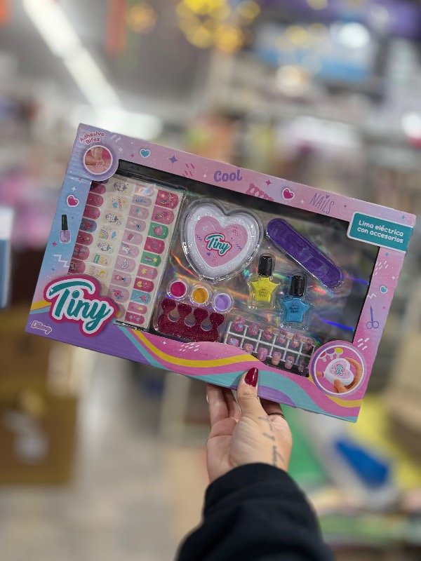 Producto - TINY SET DE UÑAS LIMA ELÉCTRICA