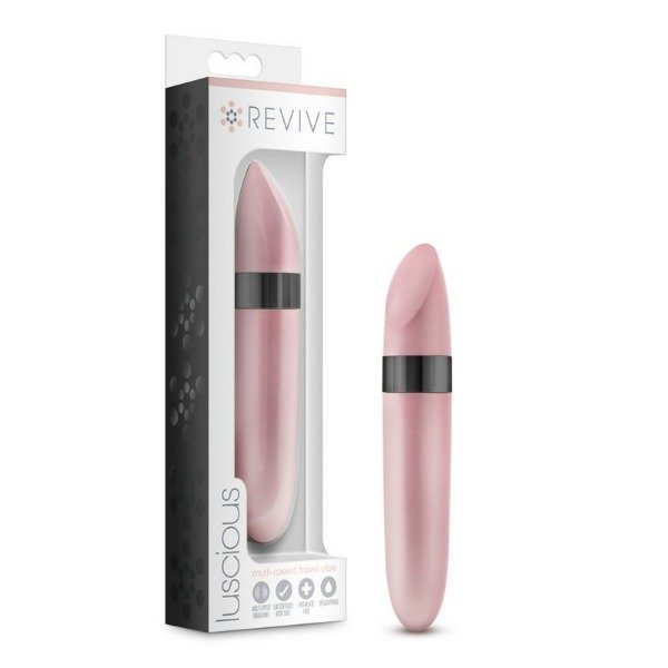 Producto - vibrador Revive - Luscious - Multispeed Travel Vibe - Rose Gold