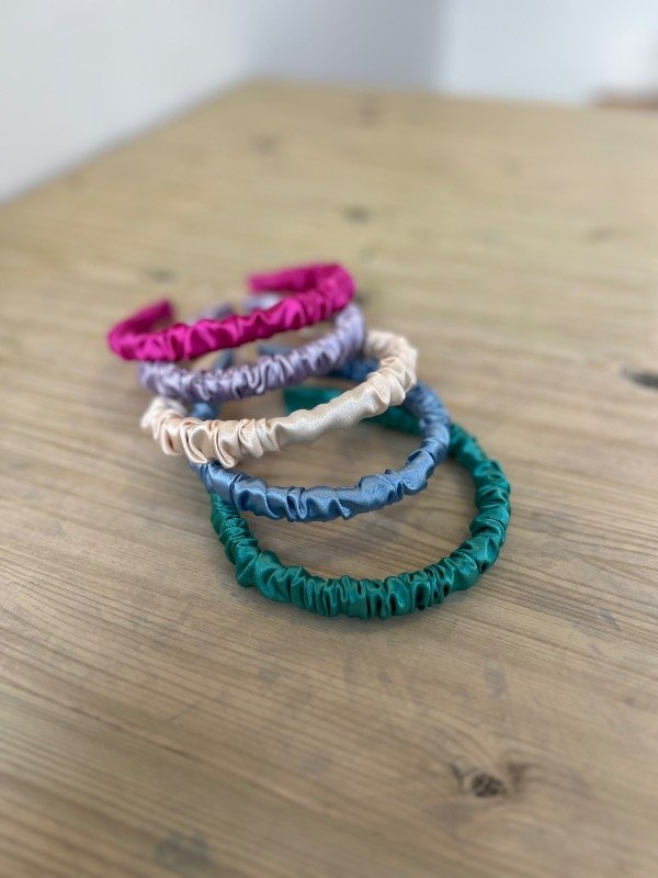 Producto - Vinchas para Nena x5 Unidades - Tela Satén