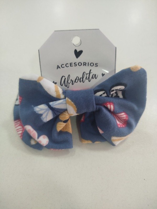 Producto - Colita moños x2 mariposa azul