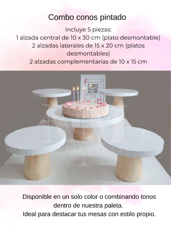 Producto - Combo de conos pintado