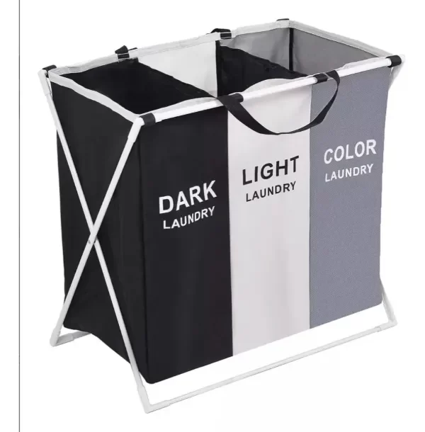 Producto - Canasto Cesto Organizador Ropa Sucia Grande  Premium