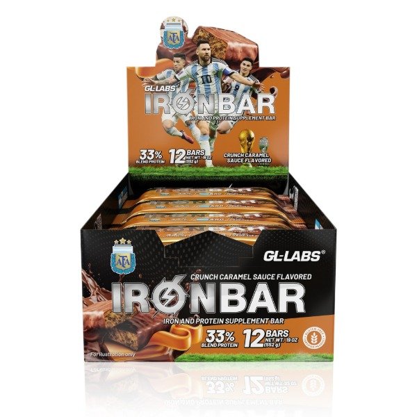 Producto - Iron Bar Protein Barra 46grs 12 Unid Gentech Sin Tacc