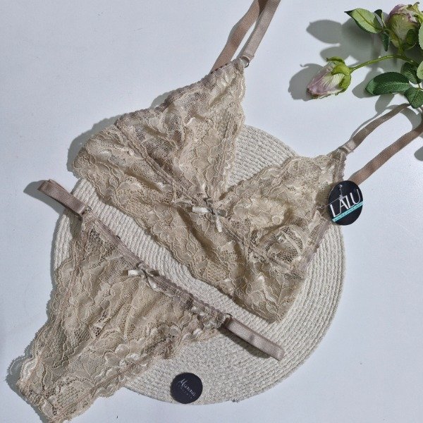 Producto - Conjunto Top Puntilla Lalu 85 al 100