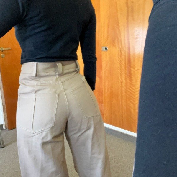 Producto - Pantalon Wide leg- gabardina