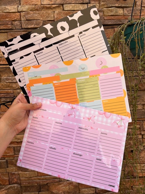 Producto - Planificador imantado semanal