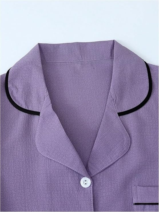 Producto - Conjunto de pijama de 2 piezas Bow Purple - 3
