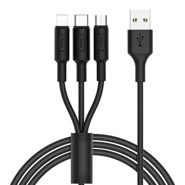 Producto - CABLE HOCO X25 USB 3 en 1 - 1 METRO