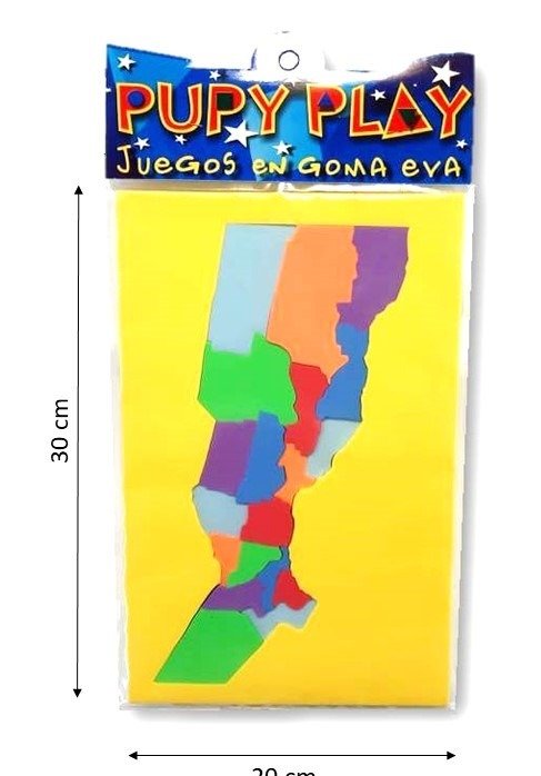 Producto - GOMA-EVA P.PLAY MAPA STA.FE 20x30
