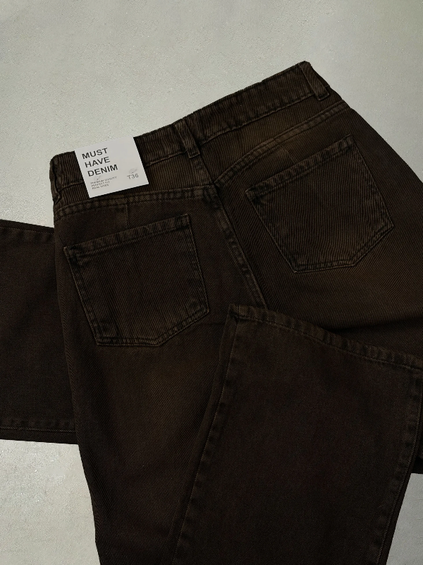 Producto - WIDE LEG MARRÓN LOCALIZADO DASH - 1