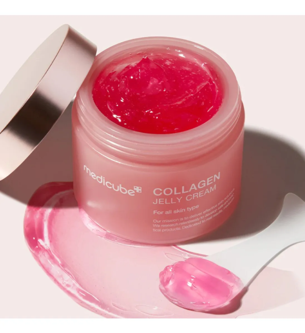Producto - MEDICUBE PDRN PINK Crema Colageno y niacidamida en gel  Efecto Korean Glass Glow