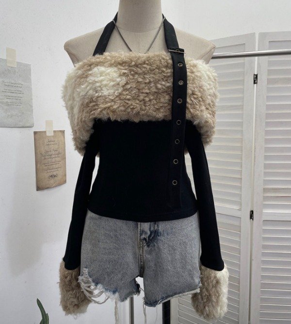 Producto - Top Plush Y2K Combinado