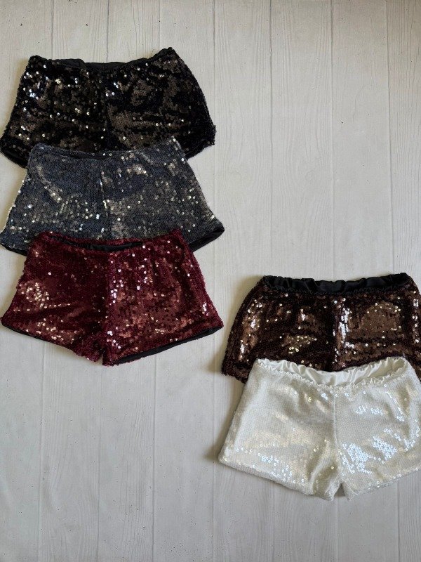 Producto - [4958] Short tiro bajo lentejuelas ''Ibiza''