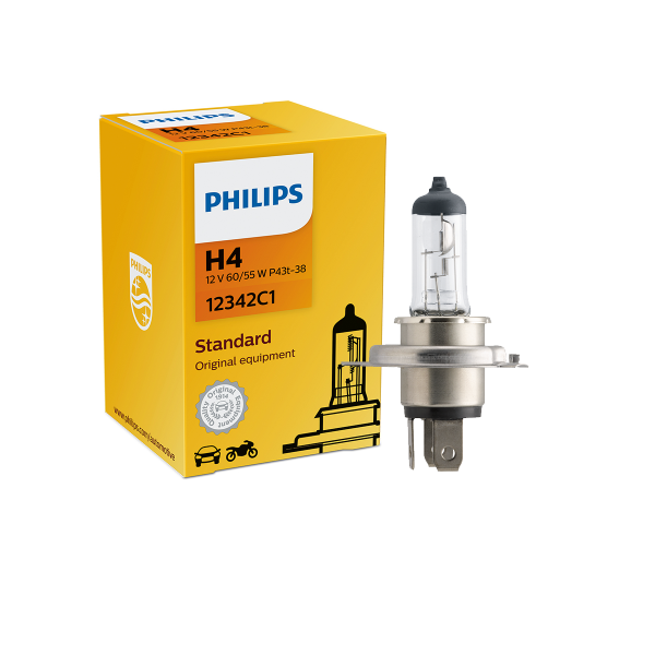 Producto - PHILIPS H4 60/55 W 12342