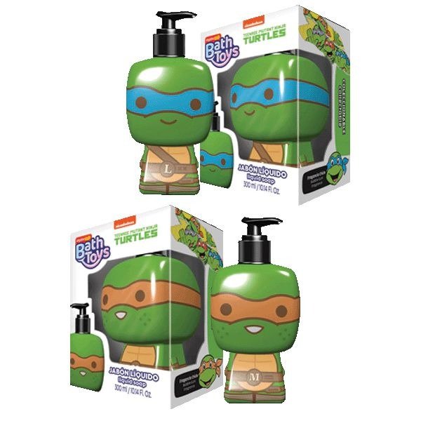 Producto - 1233 TURTLES JAB LIQ BT SURTIDO 300