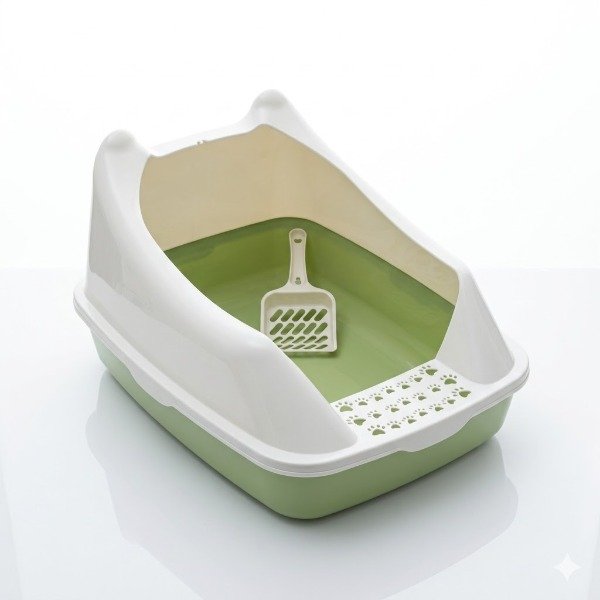 Producto - Bandeja Sanitaria con Marco Tres Capas y Palita AF2 25273 Pet Plast