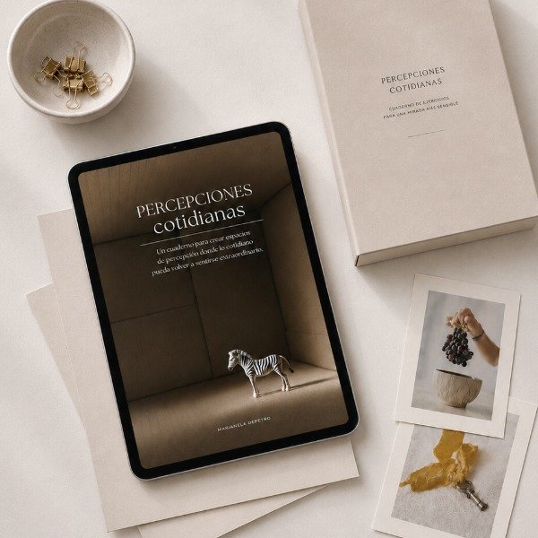 Producto - Cuaderno: Percepciones Cotidianas