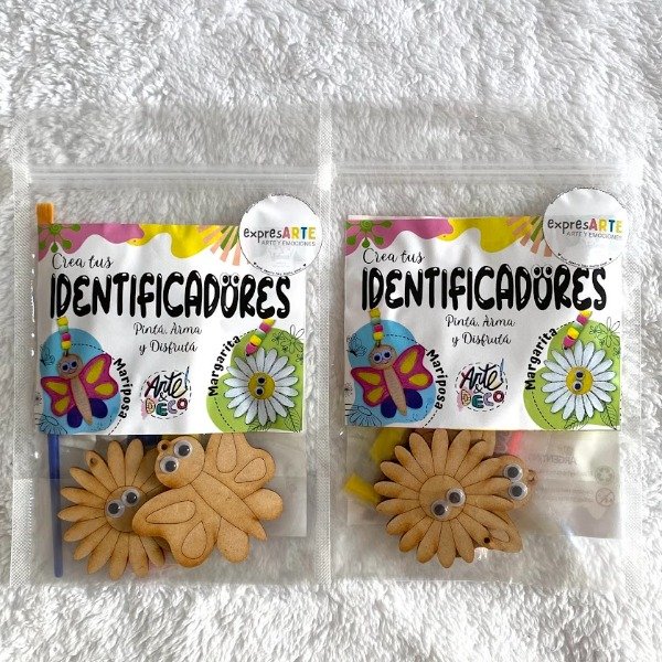 Producto - Identificadores -  Mariposa y Margarita