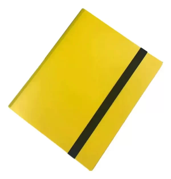 Producto - Binder Carpeta 8 360 Cartas Tcg Standard Amarilla - 0