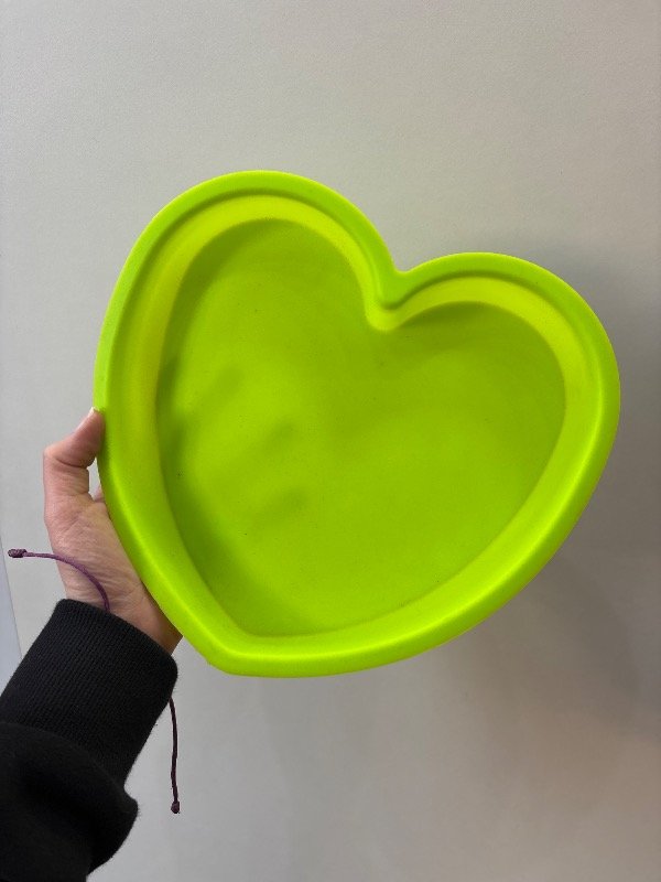 Producto - Tartera corazón silicona