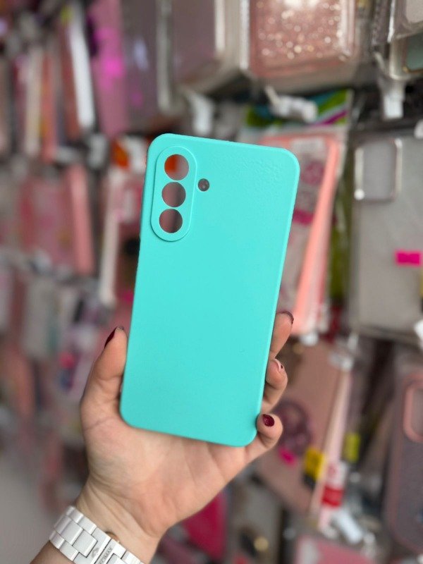 Producto - TPU Samsung A17 verde agua