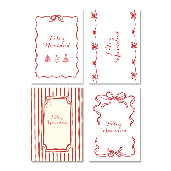 Producto - PACK TARJETAS NAVIDAD #12