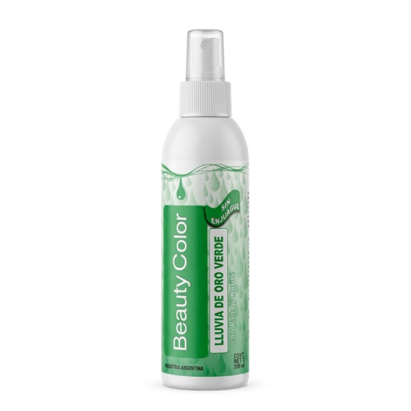 Producto - Lluvia de Oro Verde x 200ml. Beauty Color