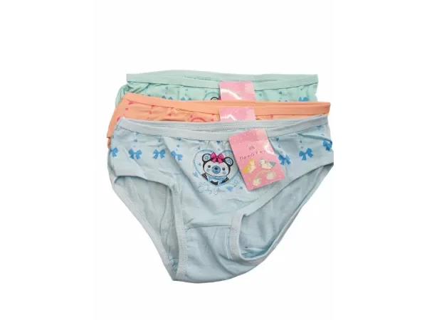 Producto - 18 - Bombacha de Nena Estampadas x3/Docena - 0