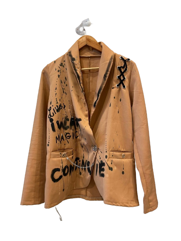 Producto - Blazer Beige Anaranjado Continue