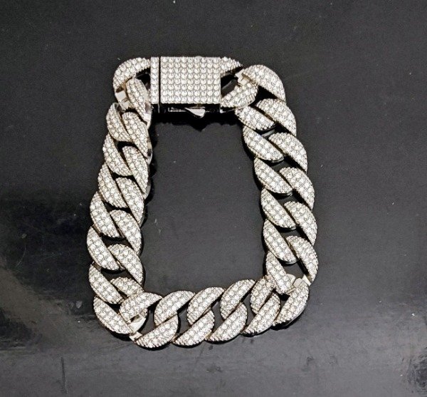 Producto - Pulsera Eslabón 1,6 cm Cubano Punta