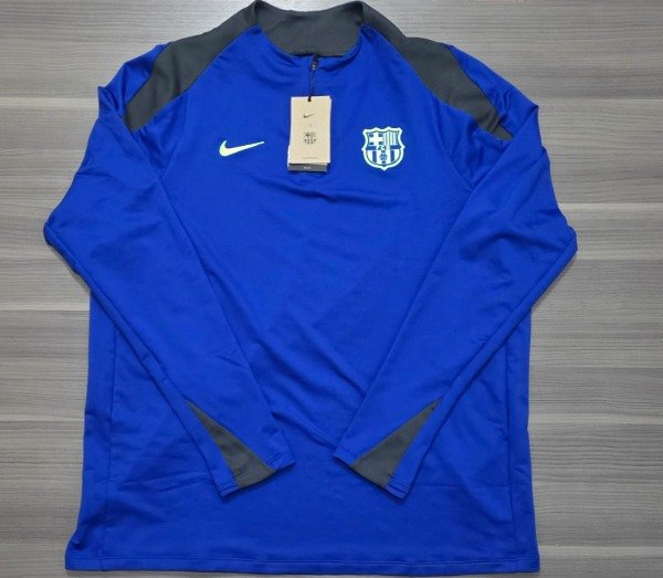 Producto - BUZO BARCELONA AZUL MEDIO CIERRE TALLE XXL