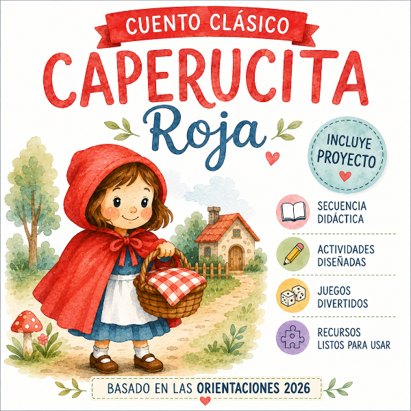 Producto - CAPERUCITA ROJA - 1 GRADO