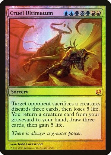 Producto - Cruel Ultimatum (Foil)