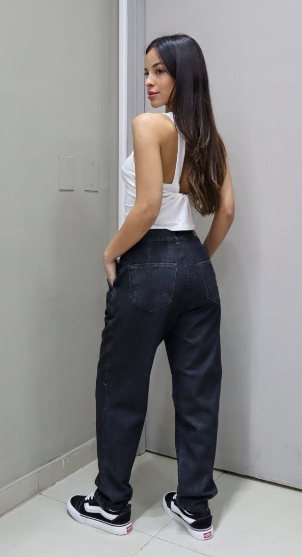 Producto - Jeans baggy negro - 1