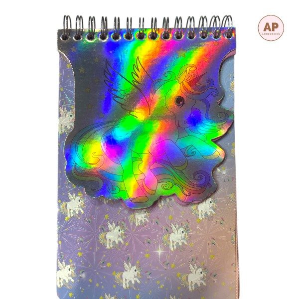 Producto - ANOTADOR CON DIBUJOS HOLOGRAFICOS