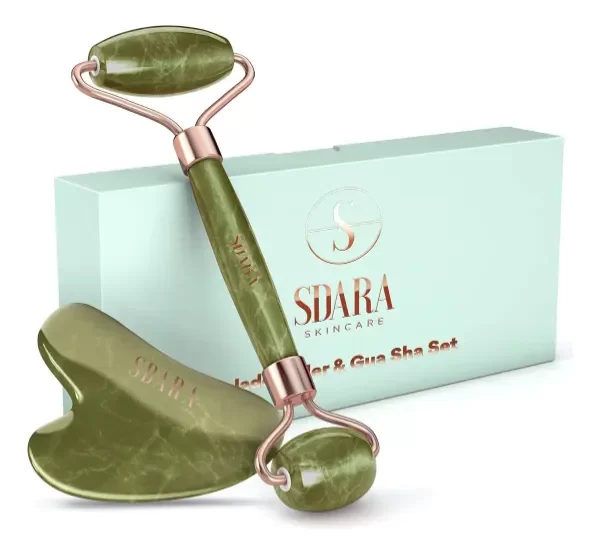 Producto - Kit  Rodillo y Guasha de jade