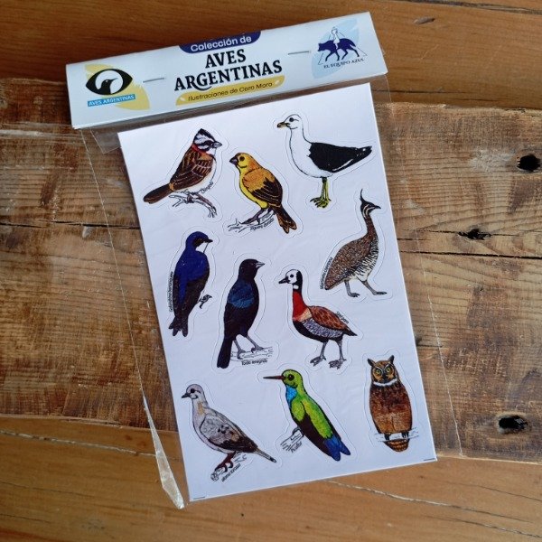 Producto - Stickers "Aves Argentinas" IV