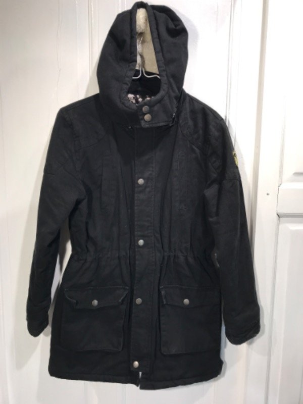Producto - Parka LITTLE VOV negra Talle 12 años - PRECIO: