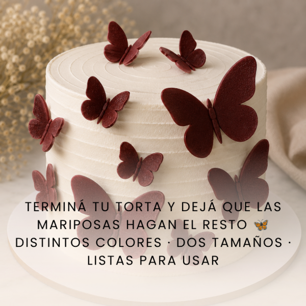 Producto - MARIPOSAS TROQUELADAS BORDOx16u - 1