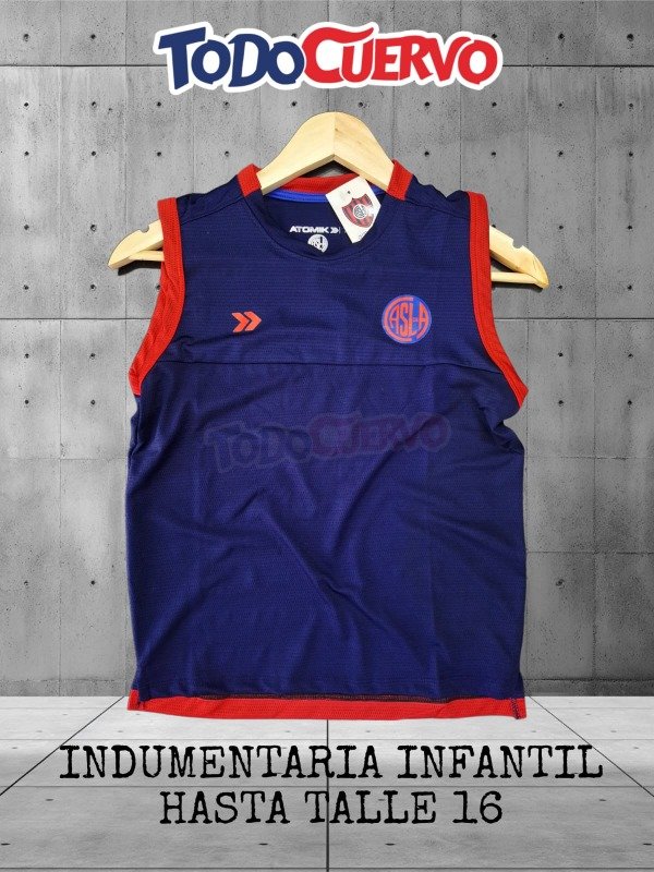 Producto - MUSCULOSA ATOMIK AZUL (NIÑO) SAN LORENZO