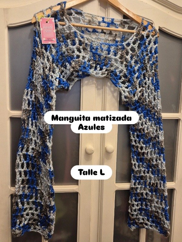 Producto - Manguita matizada azules