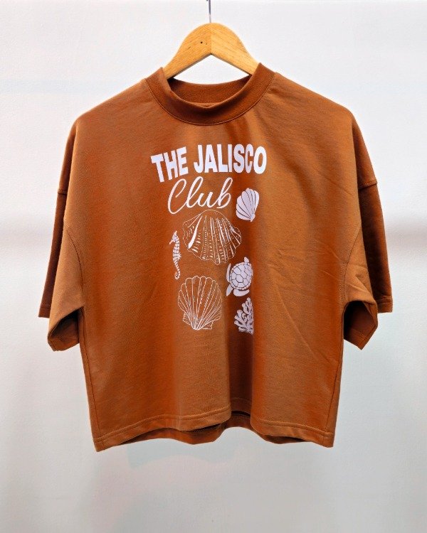 Producto - crop oversize caracoles