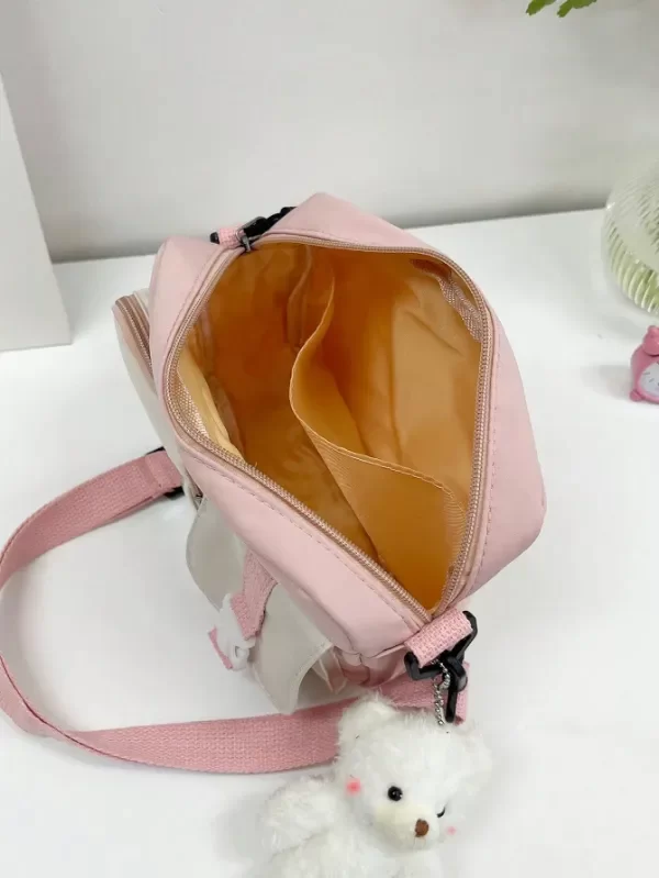 Producto - Bolso rosa con peluche - 1