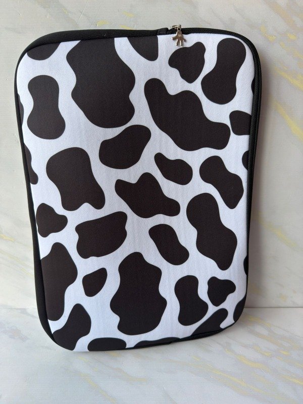 Producto - Funda neoprene con cierre Notebook 17" vaquita