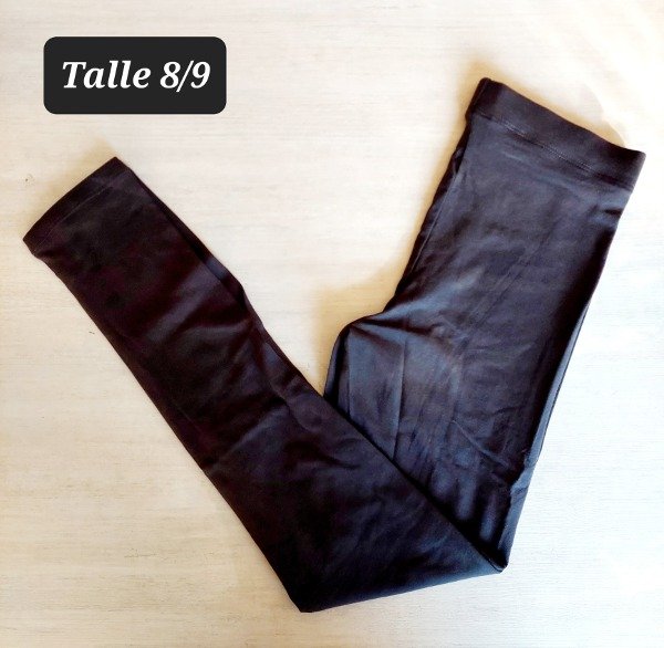 Calza HyM talle 8/9 negro